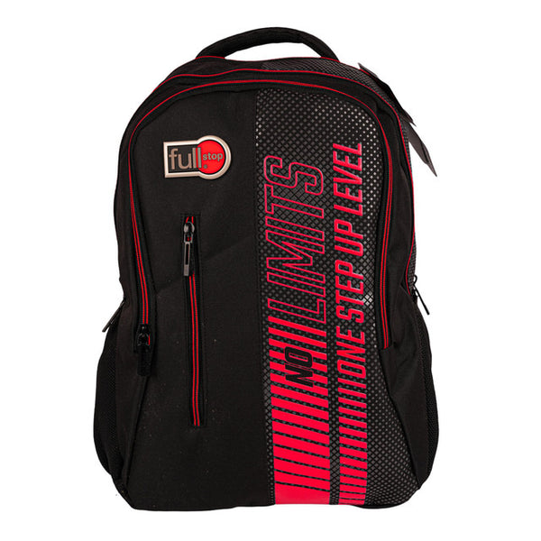 No Limit Black x Red Boys' School 19" Backpack 