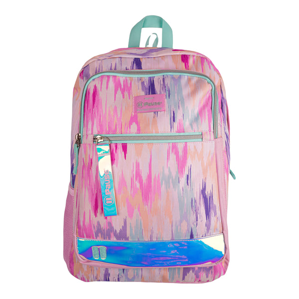 Pastel Strokes Pause Backpack 19"