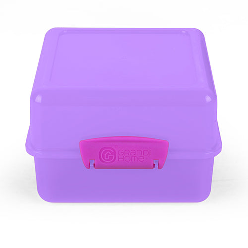 Smart Cube Lunch Box 1.4L Purple And Multi-colors Accessories