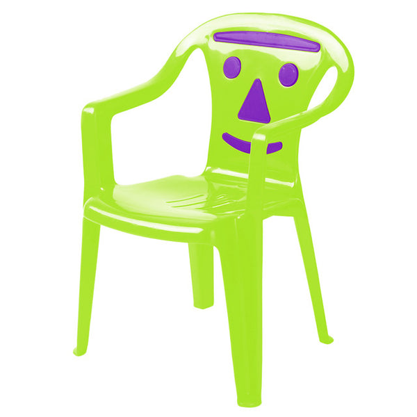 Nut Smiley Kids Chair Light green