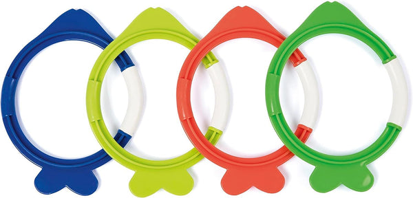 Bestway Diving Toys 4 Lil' Fish  Diving Rings And Toys