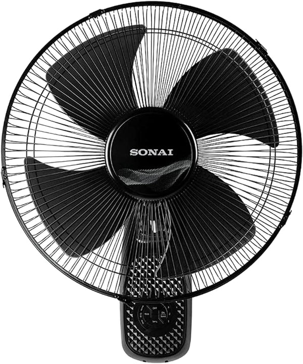Sonai Wall Fan 18 70 Watt, 3 Speed  Settings
