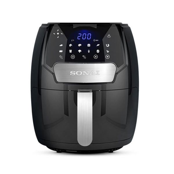 Sonai Digital Air Fryer, 1500 Watt, 4L, 12 Preset Menus | Black