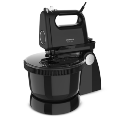 Sonai Stand Mixer Twister Plus, 350 Watt, 5 Speeds, 3.4 L | Black