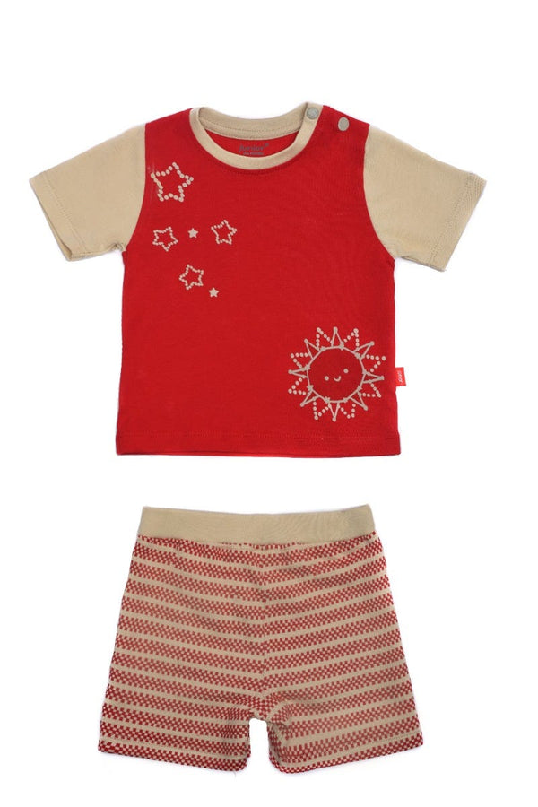 Junior Little Angel Short Sleeve T-Shirt and Shorts Set