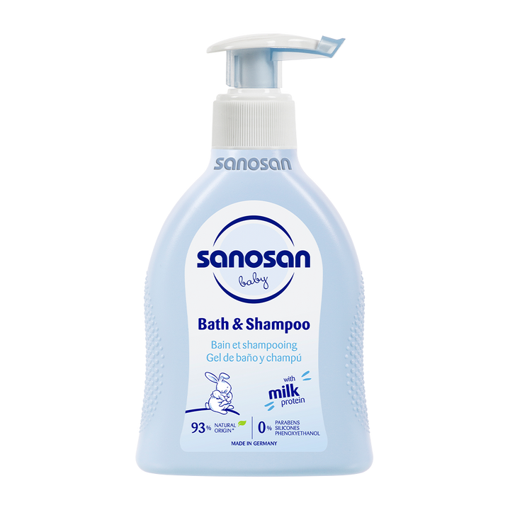 Sanosan Baby Bath and Shampoo - 200 ml