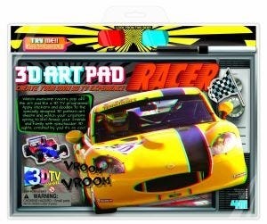 4M 3D Art Pad Racer