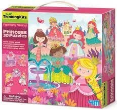 4M Thinking Kits Fantasy World Princess 3D Puzzles