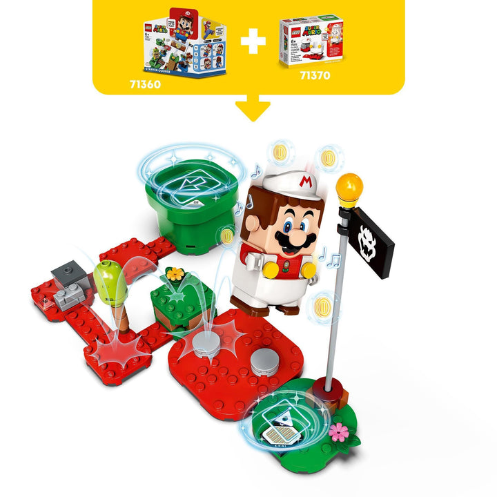 Lego Super Mario Fire Power-Up Pack Kit - 11 Pieces