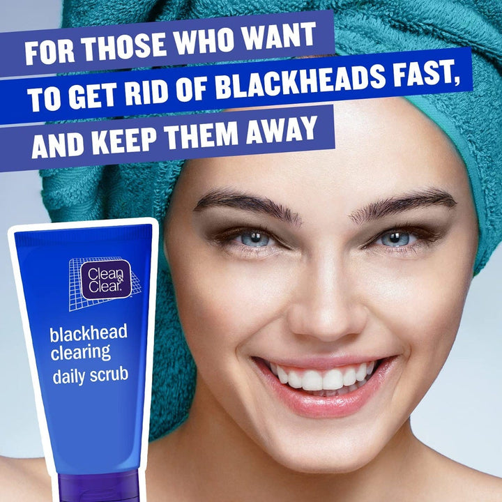 Clean and Clear Blackhead Clearing Daily Scrub - 100 ml