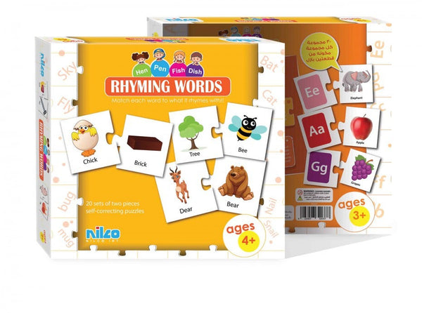 Nilco Learning Rhyming Words Puzzle