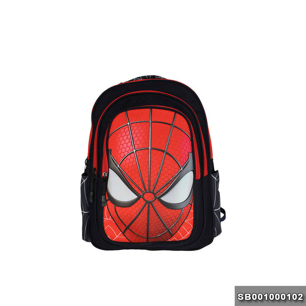 School backpack model 10 Spiderman