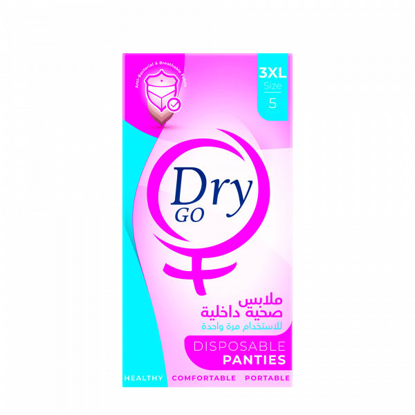 Dry Go 3-Extra Large Disposable Panties|5 Pieces