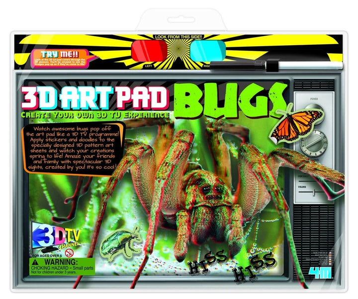 4M 3D Art Pad Bugs