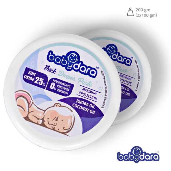 Baby Dara Maximum Protection Diaper Rash Cream For Baby, 200 GM (2X 100 GM)