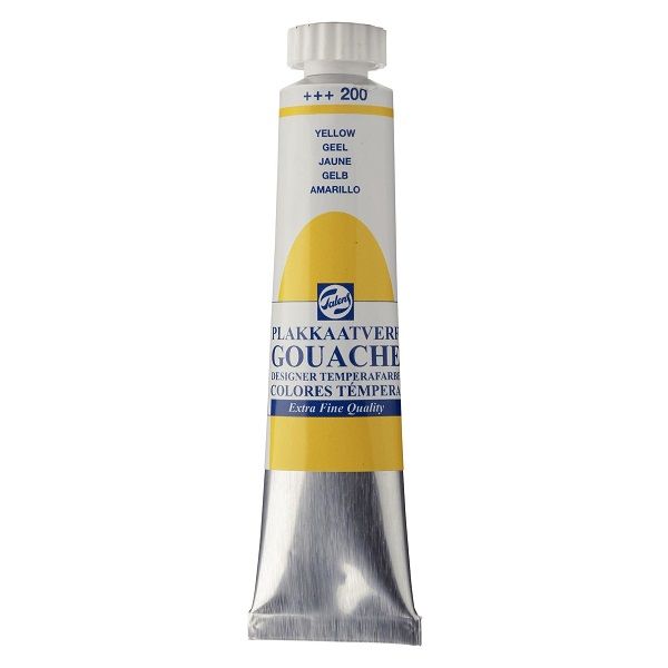 <p>

Royal Talens Gouache Tube 20ml Yellow is a high quality paint that is perfect for the budding artist. This extra fine quality paint is suitable for students, and is often used in faculties of applied art, fine art, and engineering. Its creamy, smooth texture allows for a perfect application every time, and it's perfect for painting on canvas, paper, and other materials. The pigment is intense and vivid, allowing for stunning artwork. This paint is crafted in the Netherlands and is sure to exceed your e