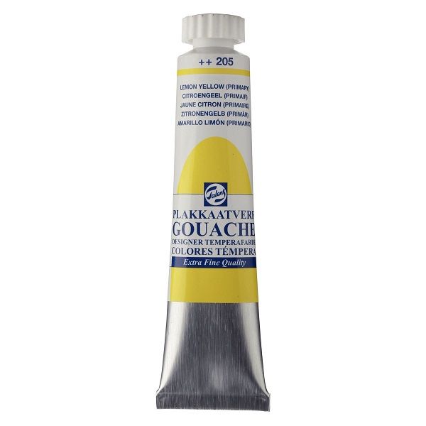 <p>

Royal Talens Gouache Tube 20ml Lemon Yellow is an extra-fine quality paint tube that is suitable for students, faculty of applied art, fine art, and engineering. It is made in the Netherlands with high-quality materials and is perfect for painting. This gouache tube provides excellent coverage and pigment concentration, resulting in vivid and intense colors. The creamy consistency allows for smooth and effortless brush strokes, making it ideal for a variety of techniques. It dries quickly with a matte 