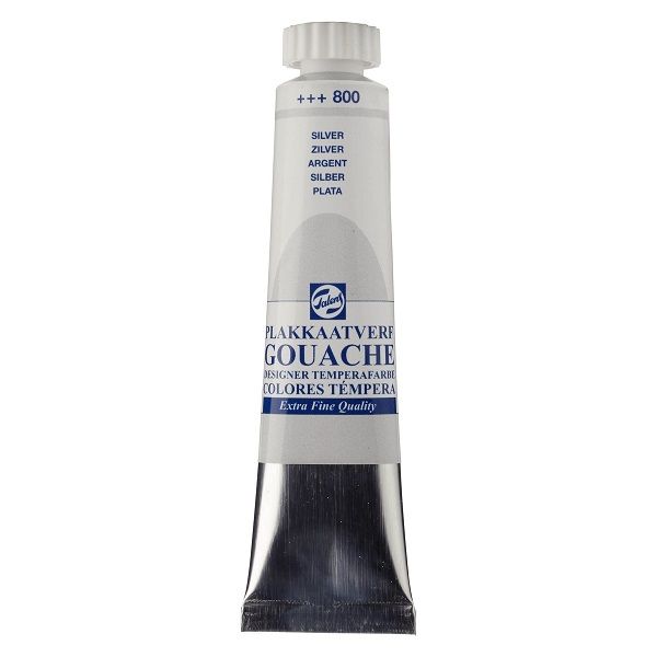 <p>

Royal Talens Gouache Tube 20ml Silver is an extra fine quality paint that is suitable for students, professional artists and anyone looking to create beautiful art. This Gouache Paint is made in the Netherlands and is made of high quality materials for a superior finish. This Gouache paint is perfect for use in the Faculty of Applied Art, Fine Art and Engineering as it is highly pigmented and offers a smooth, matte finish. The Gouache Paint is also ideal for painting on paper, wood and other materials.