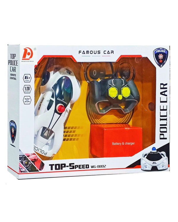 Toy R/C TOP SPEED POLICE CAR