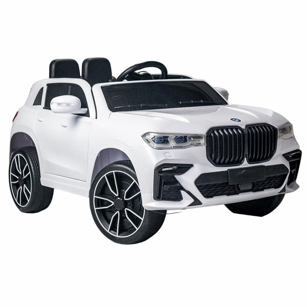 Astro Electric Rides-On Car For Kids With Remote - White - X8