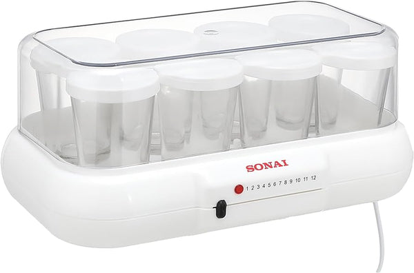 Sonai Yogurt Maker 10 Watt 8 Cups Light Indicator