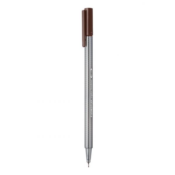 <p>

The Staedtler Triplus Fineliner Pen is the perfect choice for precision writing and drawing. Featuring a slim and lightweight design with a 0.3mm superfine metal-clad tip, this pen is ideal for detailed work. Its ergonomic hexagonal-shaped barrel provides comfortable and fatigue-free writing and drawing, while its dry-safe feature allows for several days of cap-off time without ink drying out. This pen is also acid-free, making it perfect for preserving documents and artwork. With a weight of only 0.1 