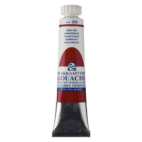 <p>

Royal Talens Gouache Tube - 20ml - Deep Red is a high quality, extra fine quality paint tube made in the Netherlands. It is suitable for students and is used in faculties of applied art, fine art and engineering. This gouache tube is a perfect choice for painting and will bring professional results. It is highly pigmented, giving you bright and long-lasting colors. It is easy to blend and mix and its water-soluble formula makes it easy to work with. It is perfect for creating vibrant and colorful artwo