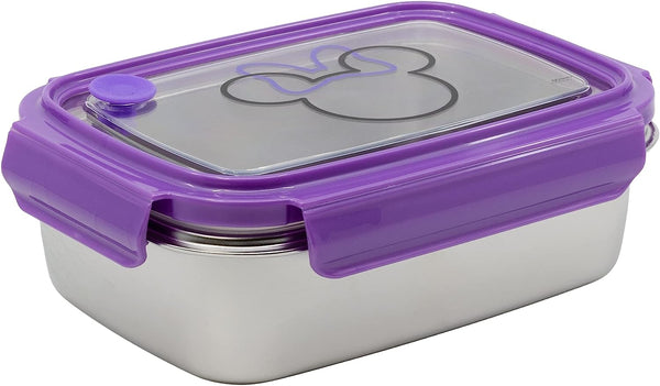 Stor Young Adult Stainless Steel Rectangular Minnie Lunch Box  1020 Ml