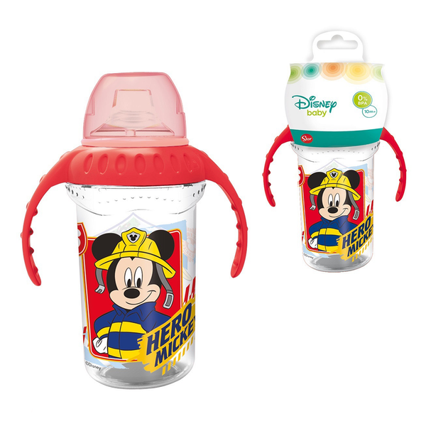 Mickey Mouse Toddler Silicone Sippy Training Tumbler 330 ML