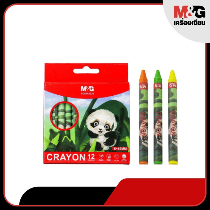<ul>
<li><strong>Chenguang Panda Wax Crayon set of 12colors - No:AGMX4235</strong></li>
<li>Made in China</li>
<li>Made of high quality</li>
<li>Portable </li>
<li>Safety Formula</li>
<li>Smooth Drawing</li>
<li>Uniform Coloring</li>
</ul>