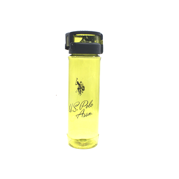 <p>
This U.S Polo Assn. Water Bottle is a great choice for your hydration needs. It is made from high quality triran plastic that is both durable and lightweight for easy carrying. The bottle is transparent, so you can easily see how much water you have left and monitor your hydration levels. The bottle is available in a variety of colors, so you can pick one that matches your style. The bottle is also made in China, so you can trust that it is made with quality materials and craftsmanship. This water bottl
