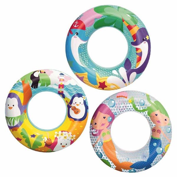 <p>  
Bestway Sea Adventures Swim Rings 51cm are the perfect way to keep your kids cool in the summer. Made with high quality materials, this inflatable ring is designed to be safe and fun for your little ones. The bright colors and fun patterns are sure to make your kids smile as they play in the pool or on the beach. The ring also comes with a safety valve that ensures the ring remains securely inflated. It is perfect for hours of playtime and is sure to provide your kids with endless amounts of fun. With