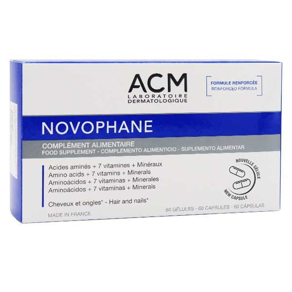 Acm Novophane Hair And Nails 60 Capsulas