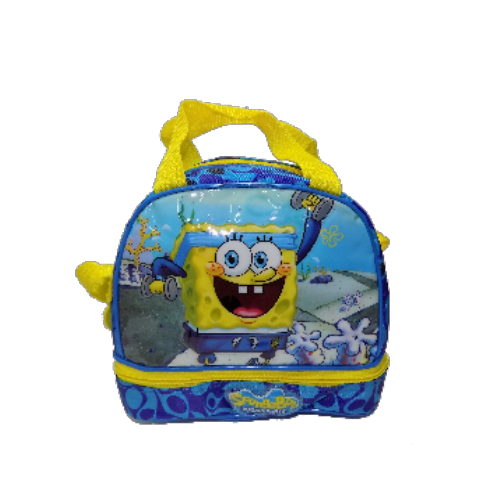 <p> 
The Kids Lunch Bag Sponge Bop is perfect for any student on the go. It is made from high quality materials, ensuring that it can withstand daily use and wear and tear. It has a easy-to-carry handle and a spacious interior, so you can easily store all your essentials. The exterior is designed with a fun and colorful pattern, making it the perfect way to start the school year in style. It is also the perfect size for any student to carry their lunch and snacks in, so they can enjoy a nutritious and delic