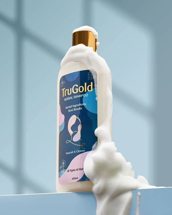 TruGold Sulphate Free Herbal shampoo 400ml