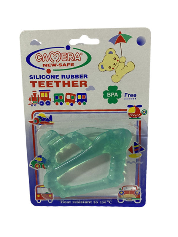Camera Teether Silicon Baby Green