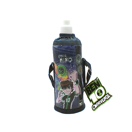 <p> 
This Kids School Bottle With Cover Ben10 is an ideal choice for all kids who are heading back to school. Made from high quality materials, this school bottle is durable and long lasting. It comes with a lid with a Ben10 design which offers a fun and stylish look. The bottle is also leak-proof and easy to clean. It can be used to store water, juice, and other beverages. With its lightweight and portable design, this school bottle is ideal for carrying in a school bag or backpack. Perfect for kids on the