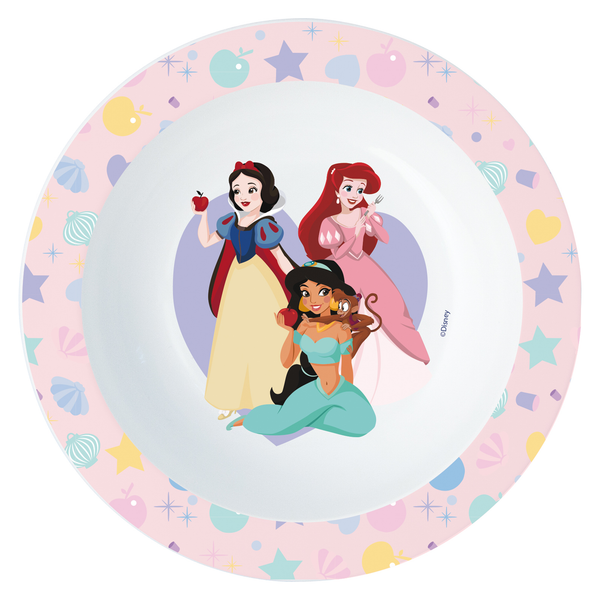 Stor Princess Kids Microwave-Safe Bowl