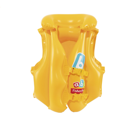 <p>

The Bestway Baby Vest Baby Life Vest Step B 51 cm x 46 cm - No:93515 is an essential safety item for your little one. This baby vest is made of high quality PVC vinyl and is designed to provide maximum comfort and safety for your child when out on the water. The vest comes in a bright yellow color and features adjustable straps for a secure fit. It has a capacity of 3-6 years (18-30 Kg) and is FISHER PRICE SWIM SAFE BABY VEST STEP B BESTWAY # 93515 certified. This life vest is designed with a comfortab