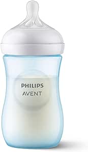 Philips Avent Natural Bottle Response (1M+) 260 ml- 1 Pack | Blue