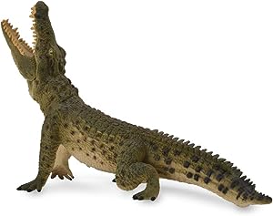Collecta Nile Crocodile Leaping With Movable Jaw