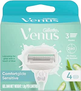 Gillette Venus Comfortglide Sensitive 4  Pcs