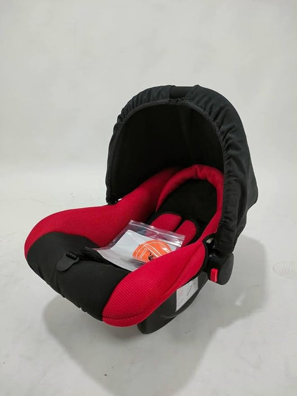 Car Seat With Metal Hand Levels For Newborns Up To 18 Months - Red