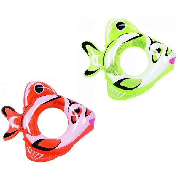 <p> 
This Jilong Fish Inflatable Swim Ring is the perfect accessory for your little one's swimming fun! It's made of high quality materials and is designed to be lightweight and easy to inflate and deflate. This Swim Ring has a cute fish shape and is suitable for children from 3 to 6 years old. It's 69 cm in length, 80 cm in width and 17.5 cm in height, making it the perfect size for your child's swimming experience. The Jilong Fish Inflatable Swim Ring is a great way to help your child learn how to swim an