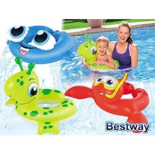 <p> 
The Bestway Sea Creature Swim Ring No.36112 is an ideal accessory for any pool or beach outing. Made of high-quality, sturdy pre-tested vinyl, this fun and colourful sea creature swim ring will be a hit with both adults and children alike. The safety valve ensures that the ring is safely inflated, and it comes with one swim ring. Its multicolour swim ring pattern adds to the fun in the sun. This swim ring is perfect for anyone who wants to have some fun in the water. It is made in China, and it is dura