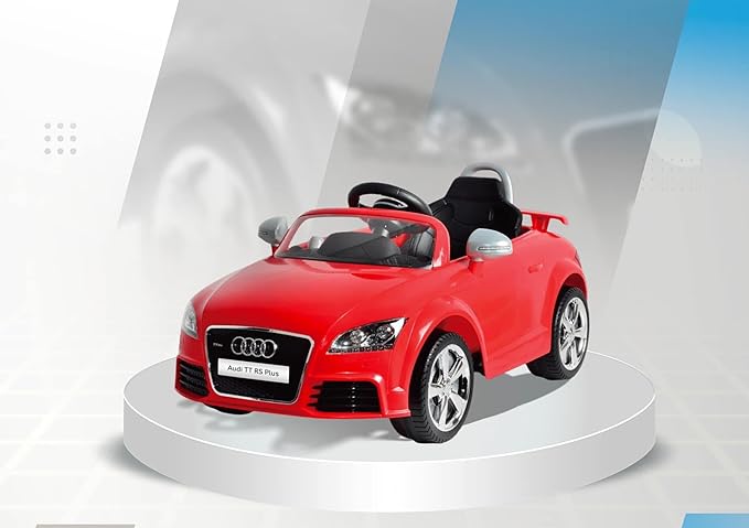 Ride-On Car For Kids With Remote Control -Audi Tt Rs Plus_Red