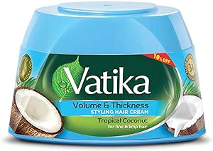Vatika Hair Cream Coconut Henna Almond 210 Gm