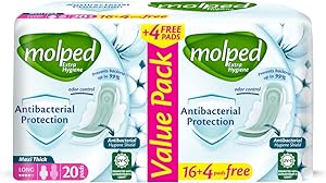 Molped Extra Hygiene Long - 20 Pads