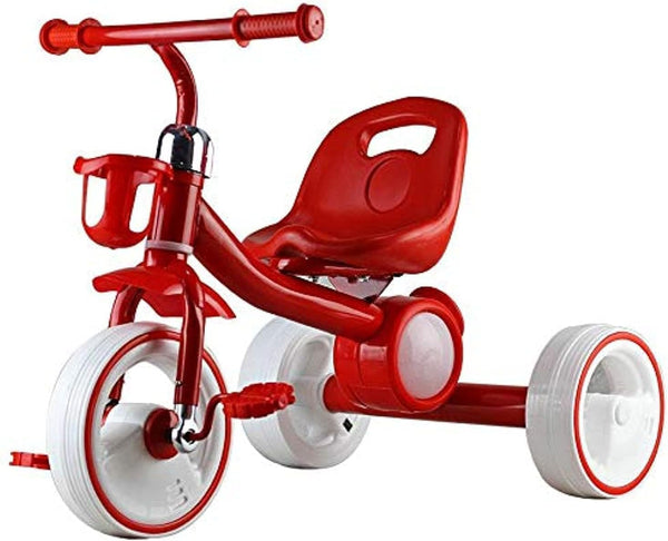 Kids Tricycle Bike With Music & Lighting | Red 