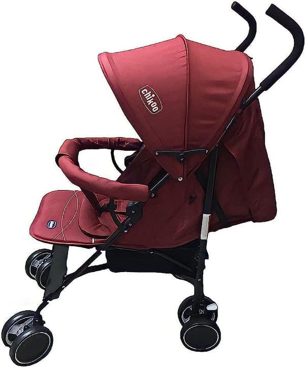 Bambio Push and Go Crutch Baby Stroller - Burgundy